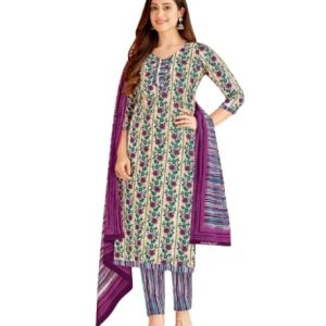 Cotton Readymade Dress Suit